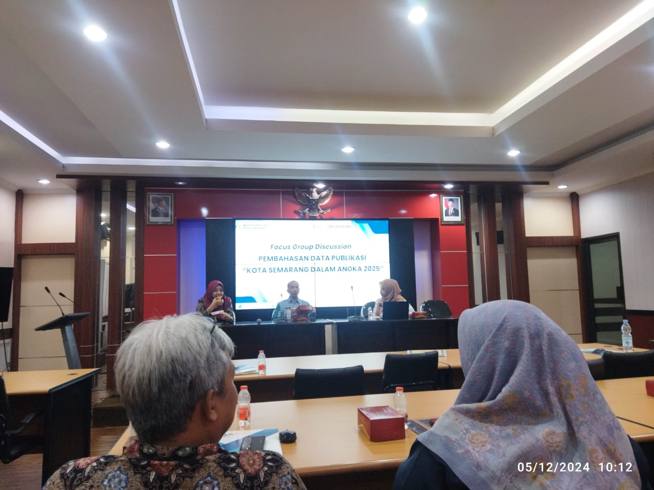 Diskominfo Mengikuti FGD Pembahasan Data Publikasi Kota Semarang Dalam Angka 2025